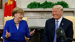 Treffen Merkel-Trump in Washington