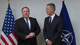 Mike Pompeo Brüsszelben töltötte első munkanapját 