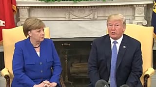 Találkozott Merkel és Trump Washingtonban