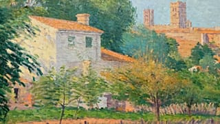 "Vue d'Elne" (View of Elne) by Etienne Terrus