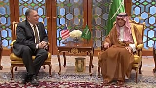 Pompeo visits Saudi leaders as part of three-day trip
