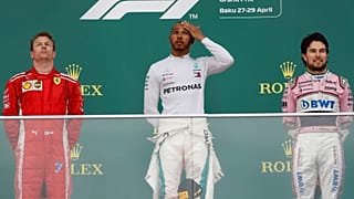 F1: Hamilton vince nel caos di Baku, Raikkonen secondo