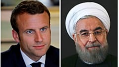 Macron ile Ruhani nükleer anlaşmayı görüştü