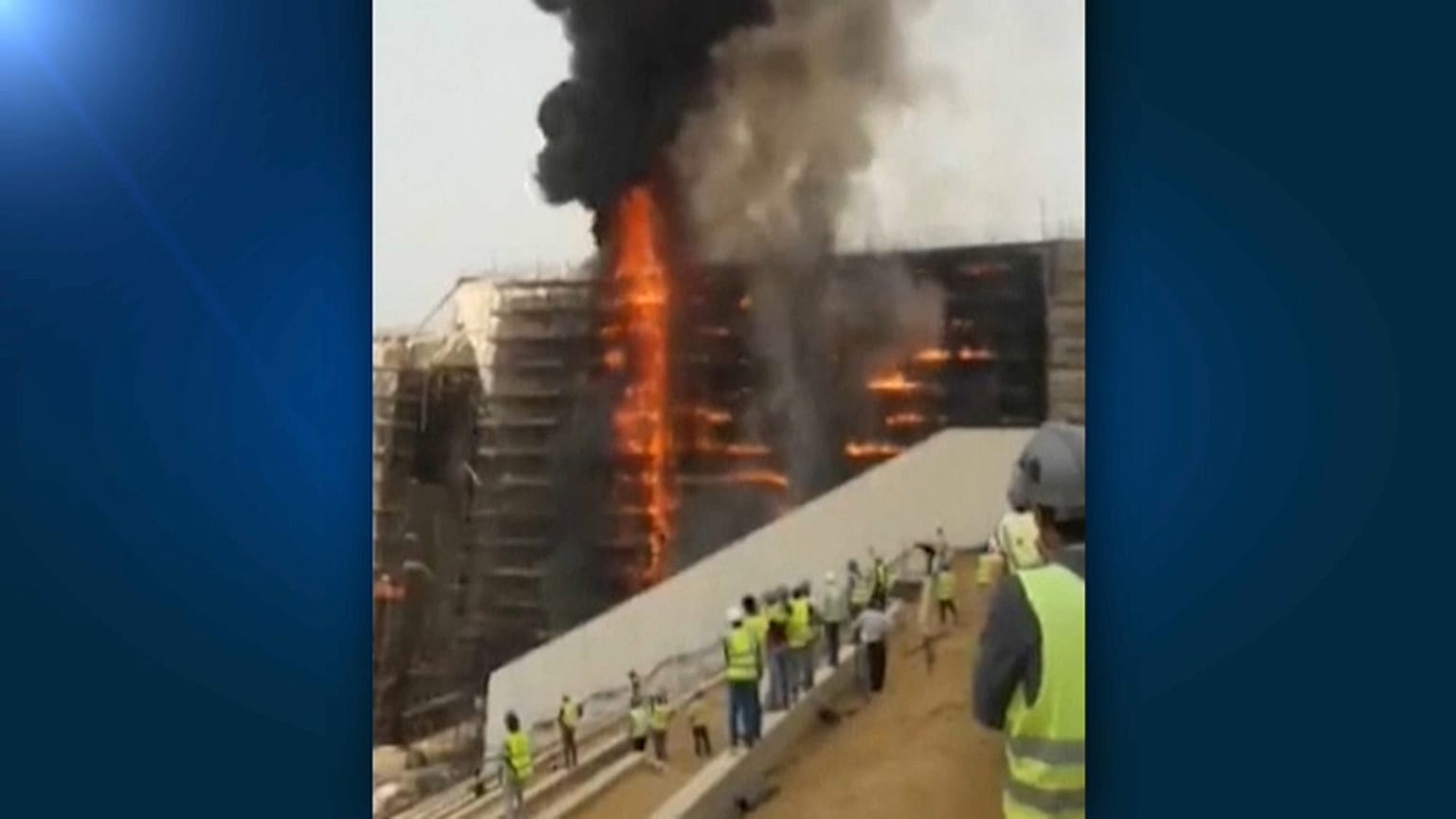 Egitto, incendio nel cantiere del museo egizio di Giza