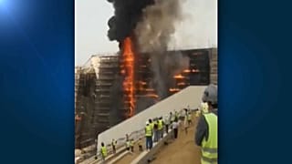 Egitto, incendio nel cantiere del museo egizio di Giza
