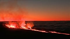 Faszinierender Vulkanausbruch auf La Réunion