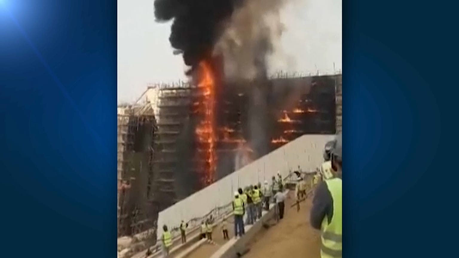 Incêndio no Grande Museu Egípcio