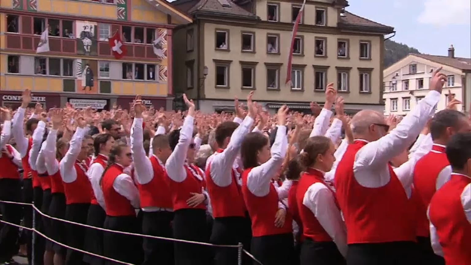 En Suisse, la démocratie en plein air
