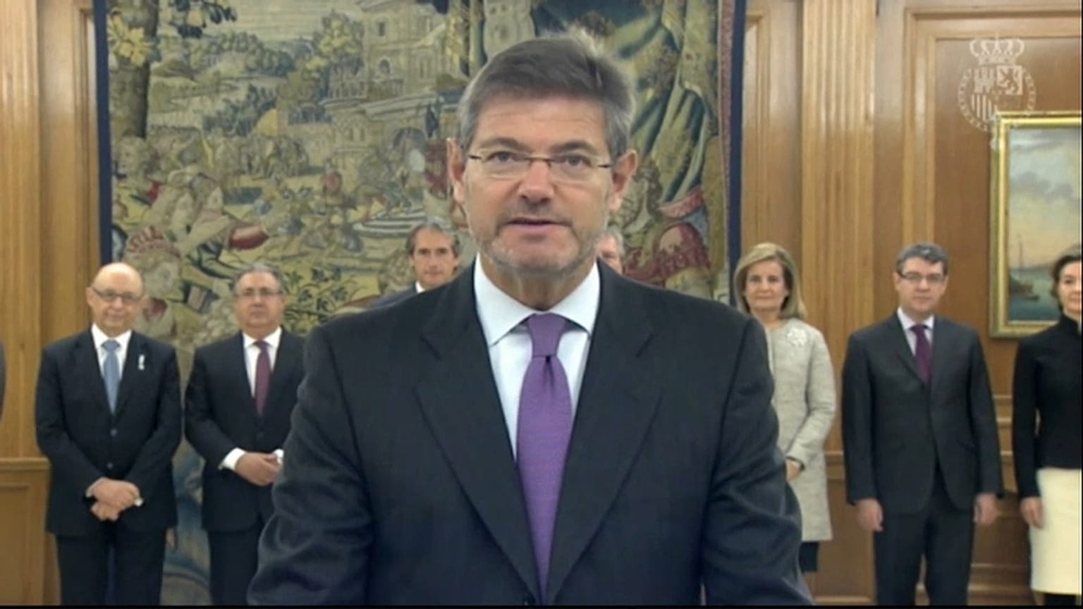 Jueces y fiscales piden la dimisión del ministro español de Justicia