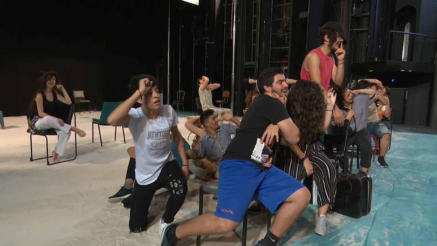 Des migrants jouent leur vie... sur les planches