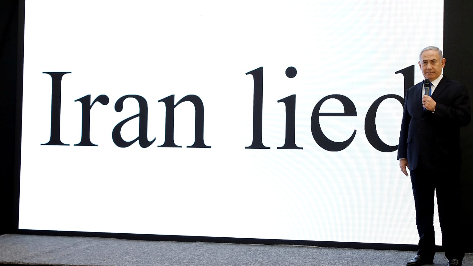 Israel PM Netanyahu: 'Iran lied' after signing the nuclear deal