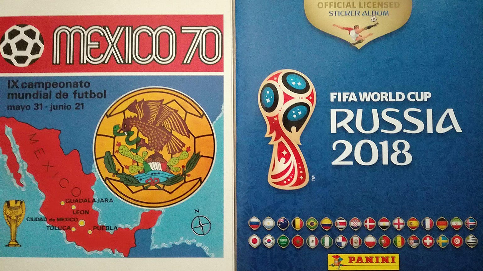 50 χρόνια συλλογές Panini και Μουντιάλ!
