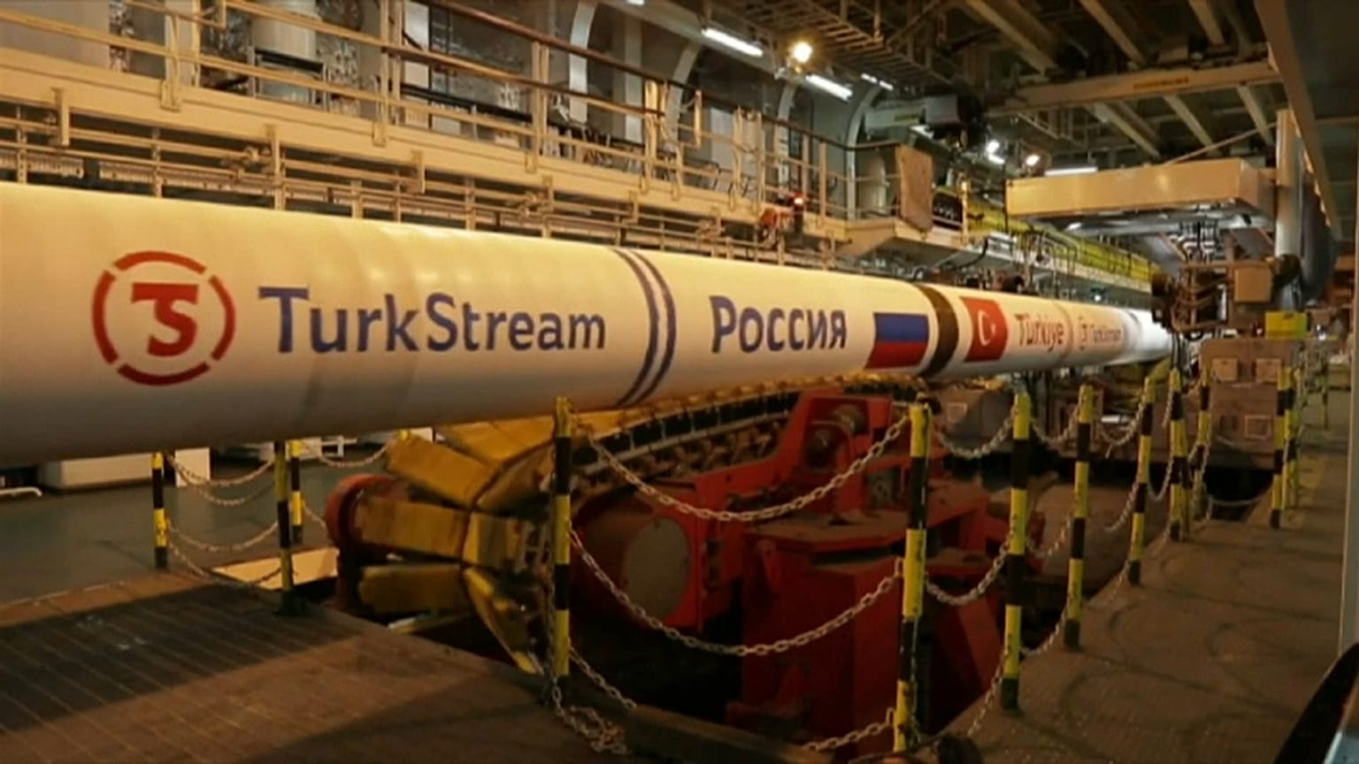 Türk Akımı'nda ilk hattın deniz altı kısmı tamamlandı