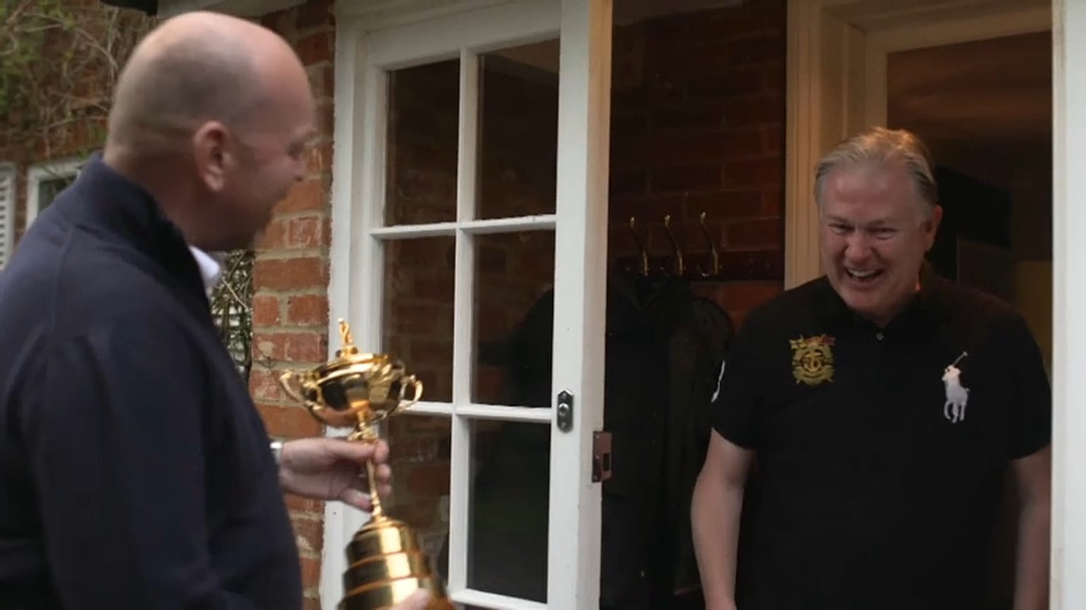  Europe Ryder Cup Captain Thomas Bjorn's practical joke