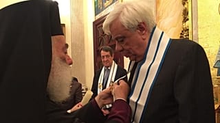 Αναστασιάδη και Παυλόπουλο τίμησε ο πατριάρχης Αλεξανδρείας