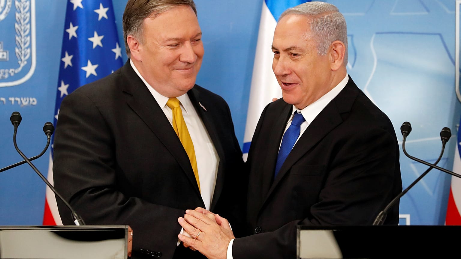 Nucléaire iranien : Mike Pompeo d'accord avec Benyamin Netanyahu