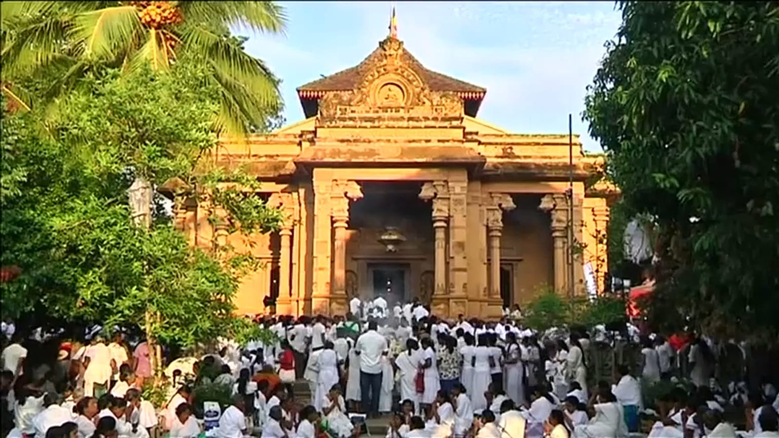 Célébration de la journée de Vesak au Sri Lanka