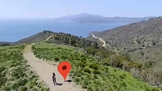Η νήσος Έλβα χαρτογραφείται από άκρη σ' άκρη
