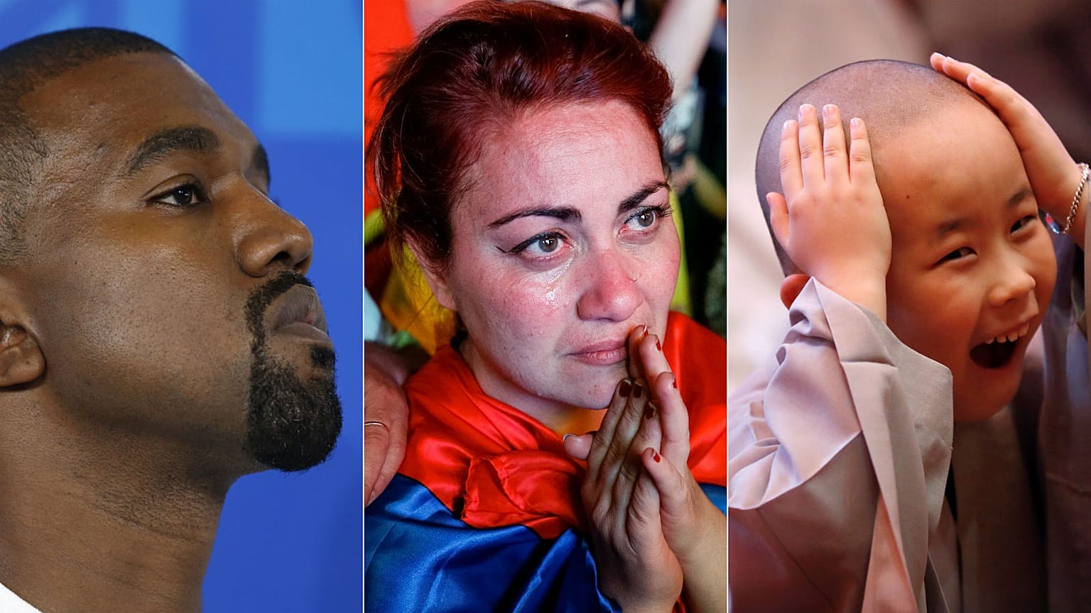 Kanye West, Armenia protests, Buddhist monk