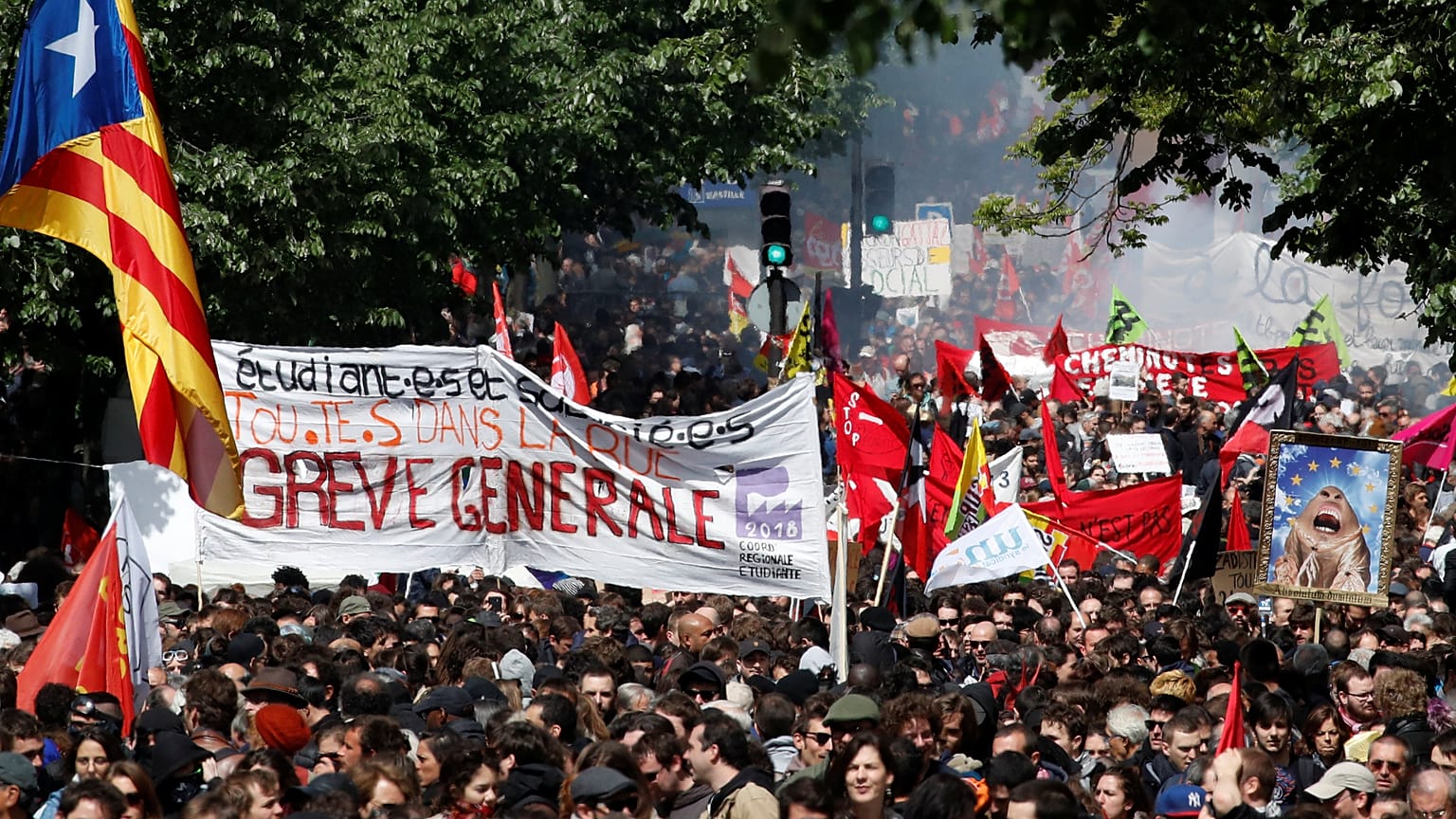 Parigi, Primo Maggio di tensione