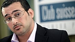 Iraqi reporter Muntazer al-Zaidi in Geneva, October 2009.