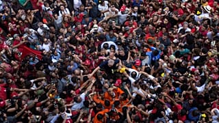 "Lula livre" no Dia do Trabalhador