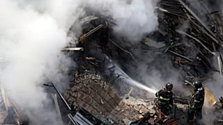 Feuerwehrleute im Einsatz