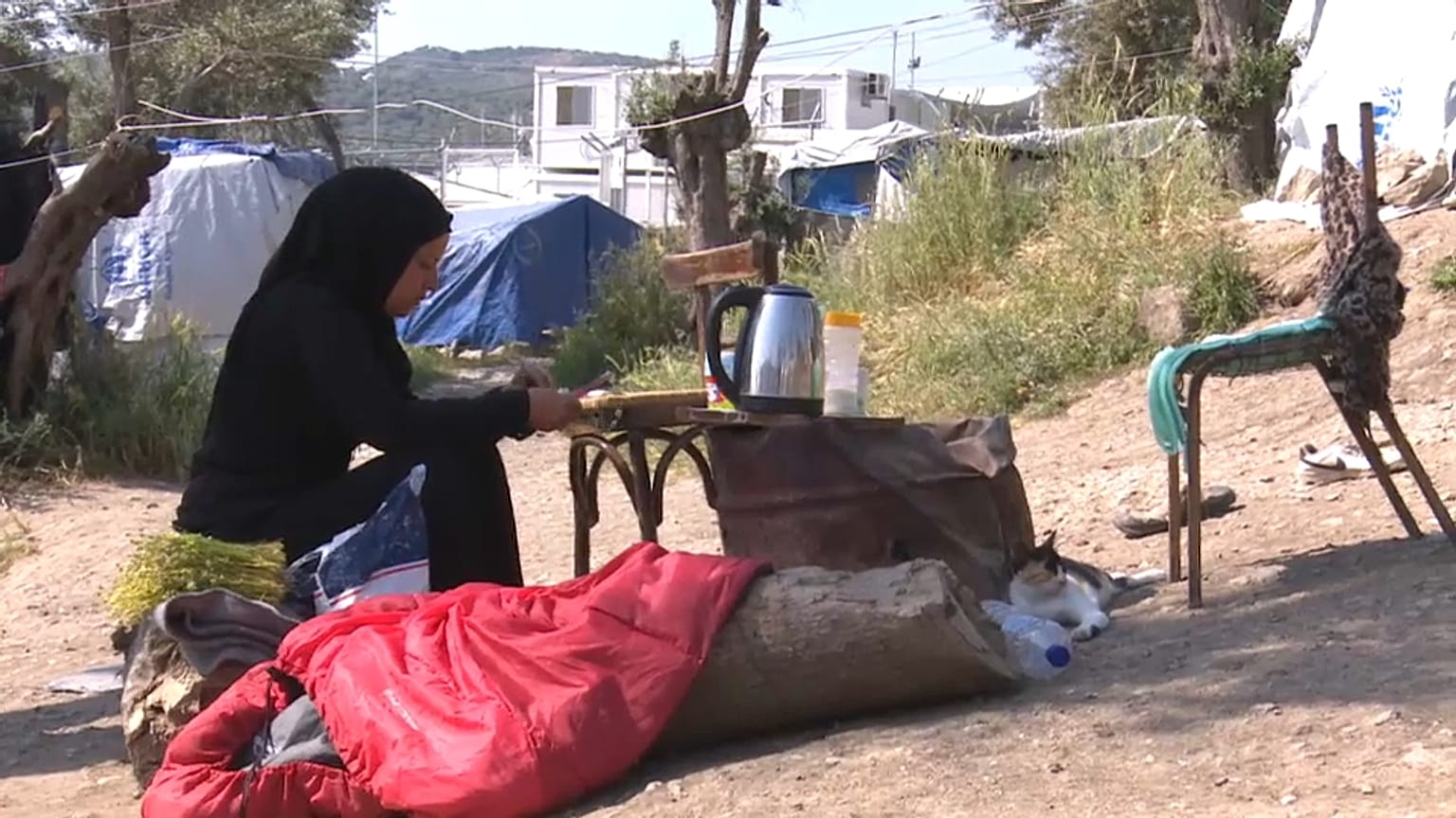 Midilli Adası'ndaki mülteci krizi giderek büyüyor