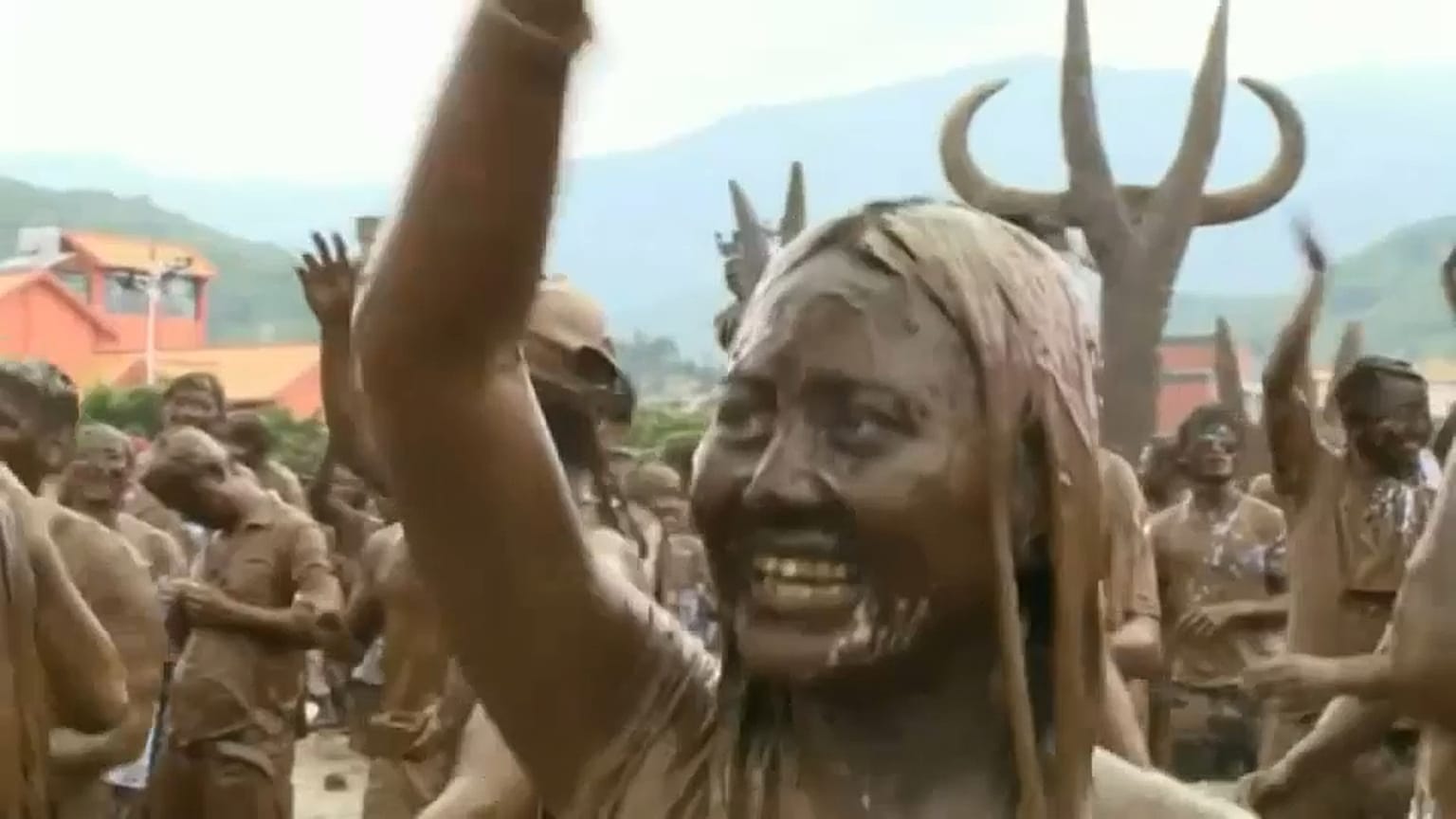 Chinese Wa people celebrate their annual "Monihei" Carnival