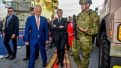 Macron in Australien