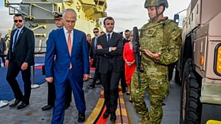 Macron in Australien