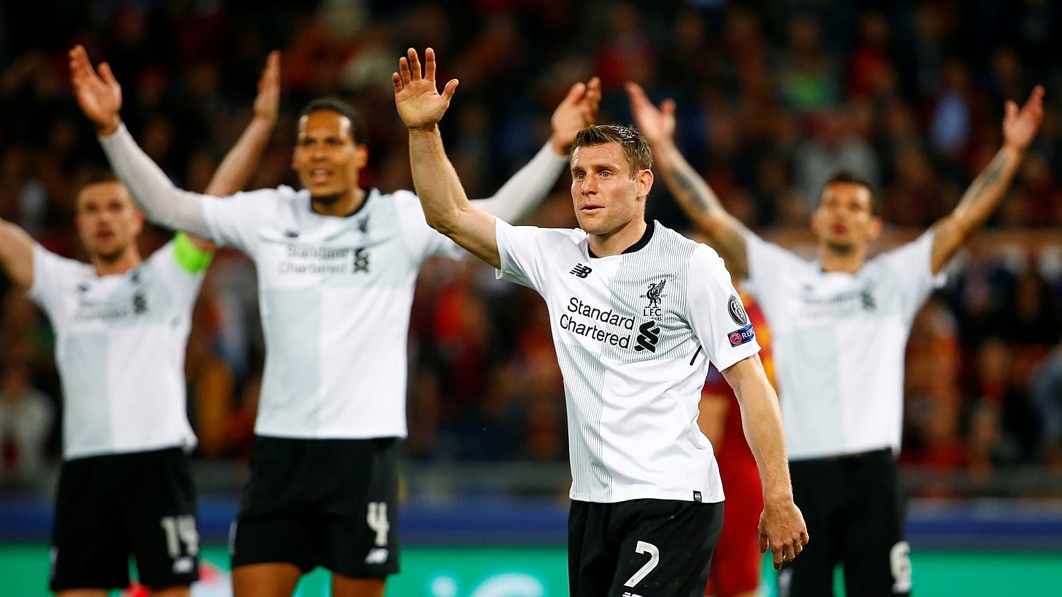 Roma'da tur vizesini alan ikinci takım Liverpool oldu