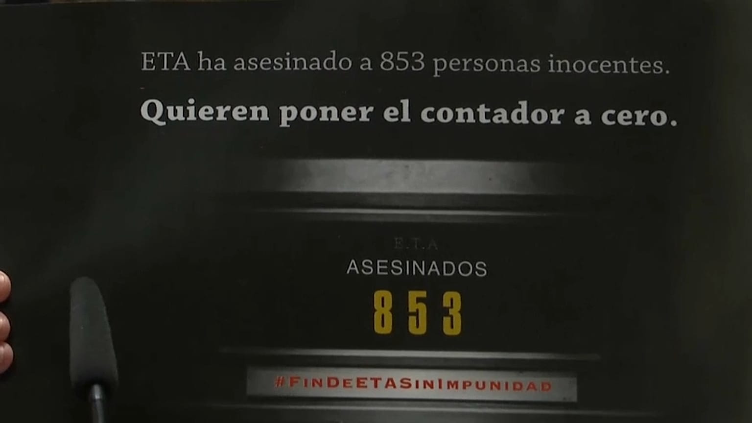 Las víctimas de ETA piden que no haya impunidad