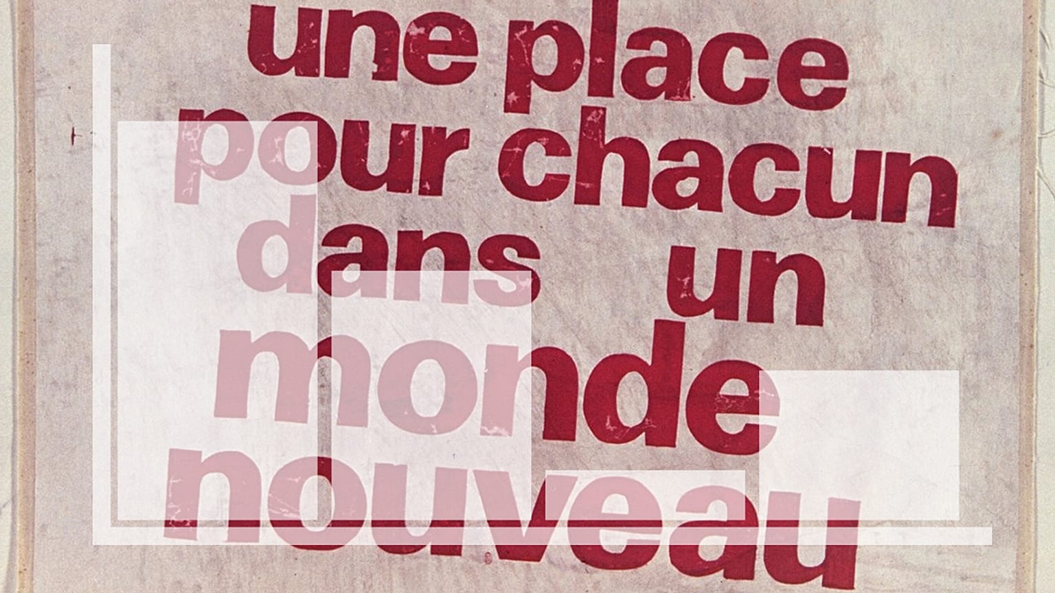 Une affiche de mai 68