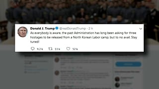 Trump insinúa que Pionyang liberará a tres estadounidenses