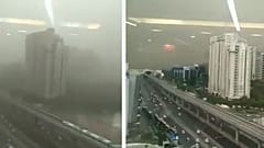 La tormenta en Gurgaon 