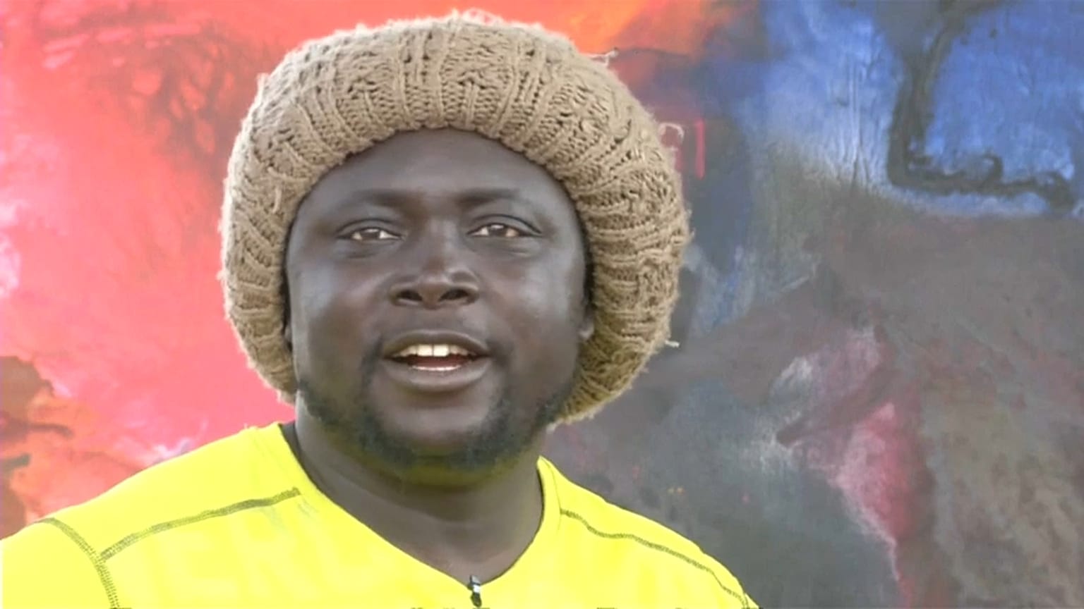 Alioune, le berger sénégalais devenu peintre 