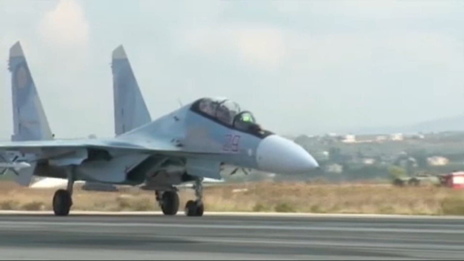 A tengerbe zuhant egy orosz vadászbombázó