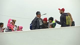 Orta Amerikalı mülteciler ABD'ye geçti