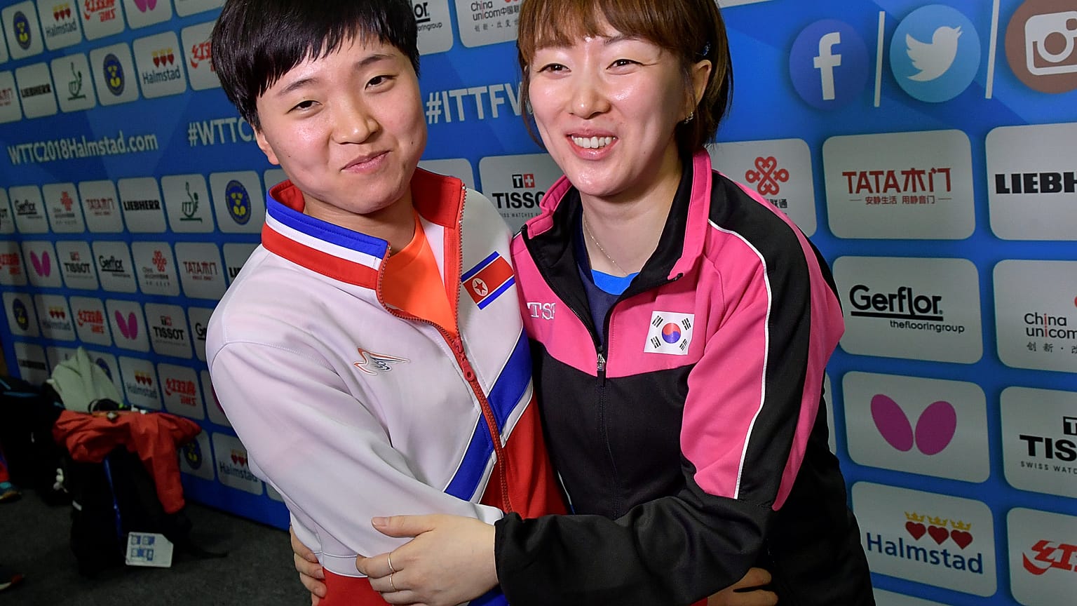 Lua-de-mel entre Coreias chega ao Ténis de Mesa
