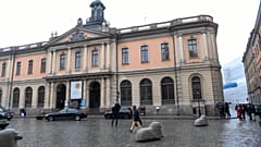 The old Stock Exchange Building, home of the Swedish Academy in Stockholm