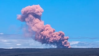 Vulcão em atividade no Hawai