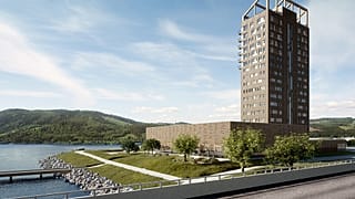 Mjøstårnet (Illustration: Voll Arkitekter)
