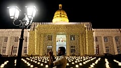 Feier zur Geburt, Erleuchtung und dem Tod Buddhas in Sri Lanka, 29.04.2018
