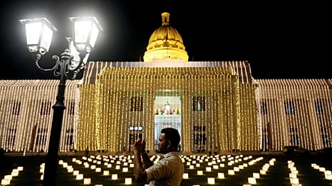 Feier zur Geburt, Erleuchtung und dem Tod Buddhas in Sri Lanka, 29.04.2018