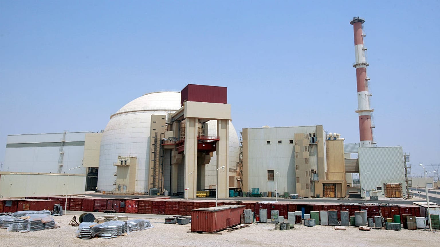 Bushehr main nuclear reactor