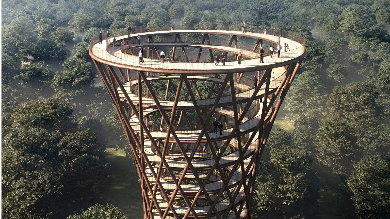 Denmark's 'wooden skyscraper' breaks ground