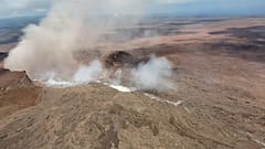 Hawaii'de Kilauea Yanardağı faaliyete geçti