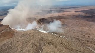 Hawaii'de Kilauea Yanardağı faaliyete geçti