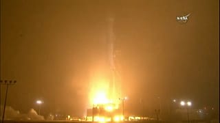 Eine "Atlas"-Rakete der Nasa mit der Mars-Sonde "InSight" an Bord.